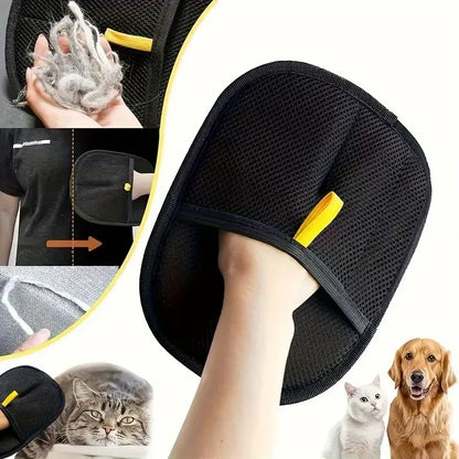 Guanto Magico per la rimozione dei peli di cani e gatti.