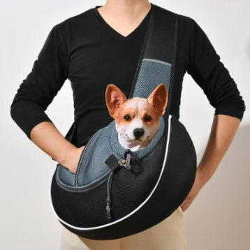 Borsa Trasportino per Cani e Gatti – Tracolla Portatile per Cani e Gatti, Ideale per l’Esterno