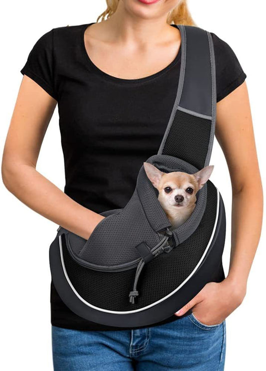 Borsa Trasportino per Cani e Gatti – Tracolla Portatile per Cani e Gatti, Ideale per l’Esterno