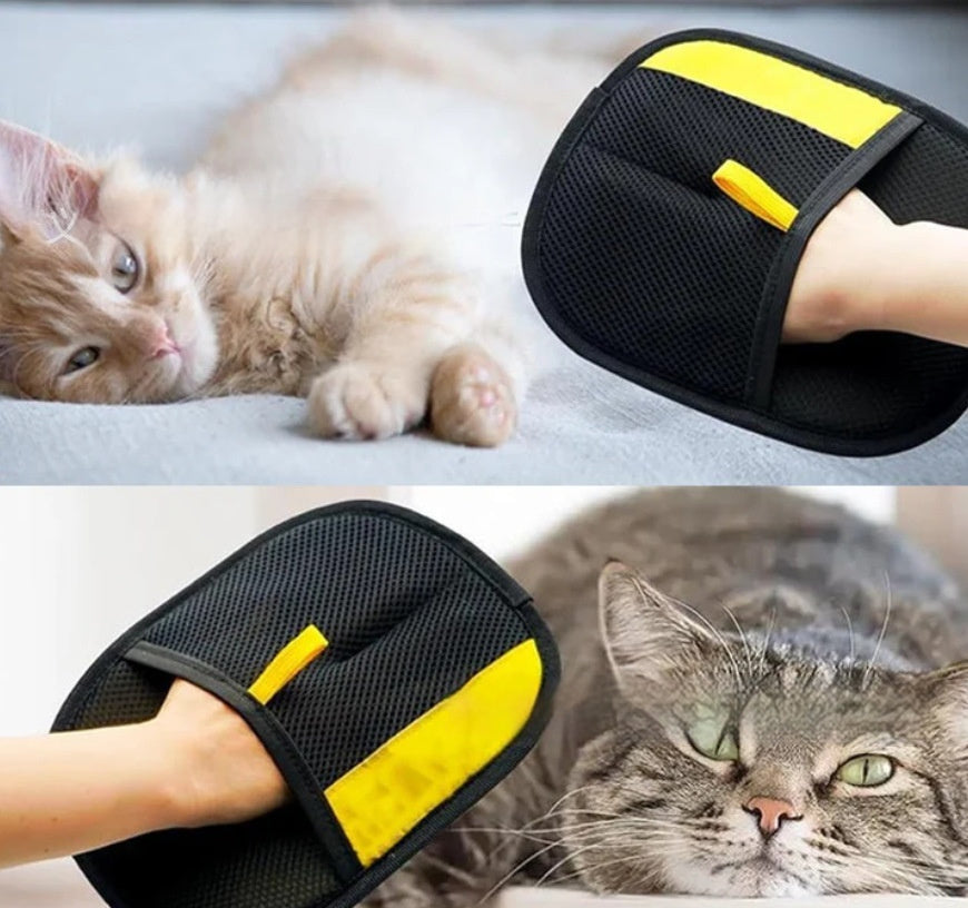 Guanto Magico per la rimozione dei peli di cani e gatti.