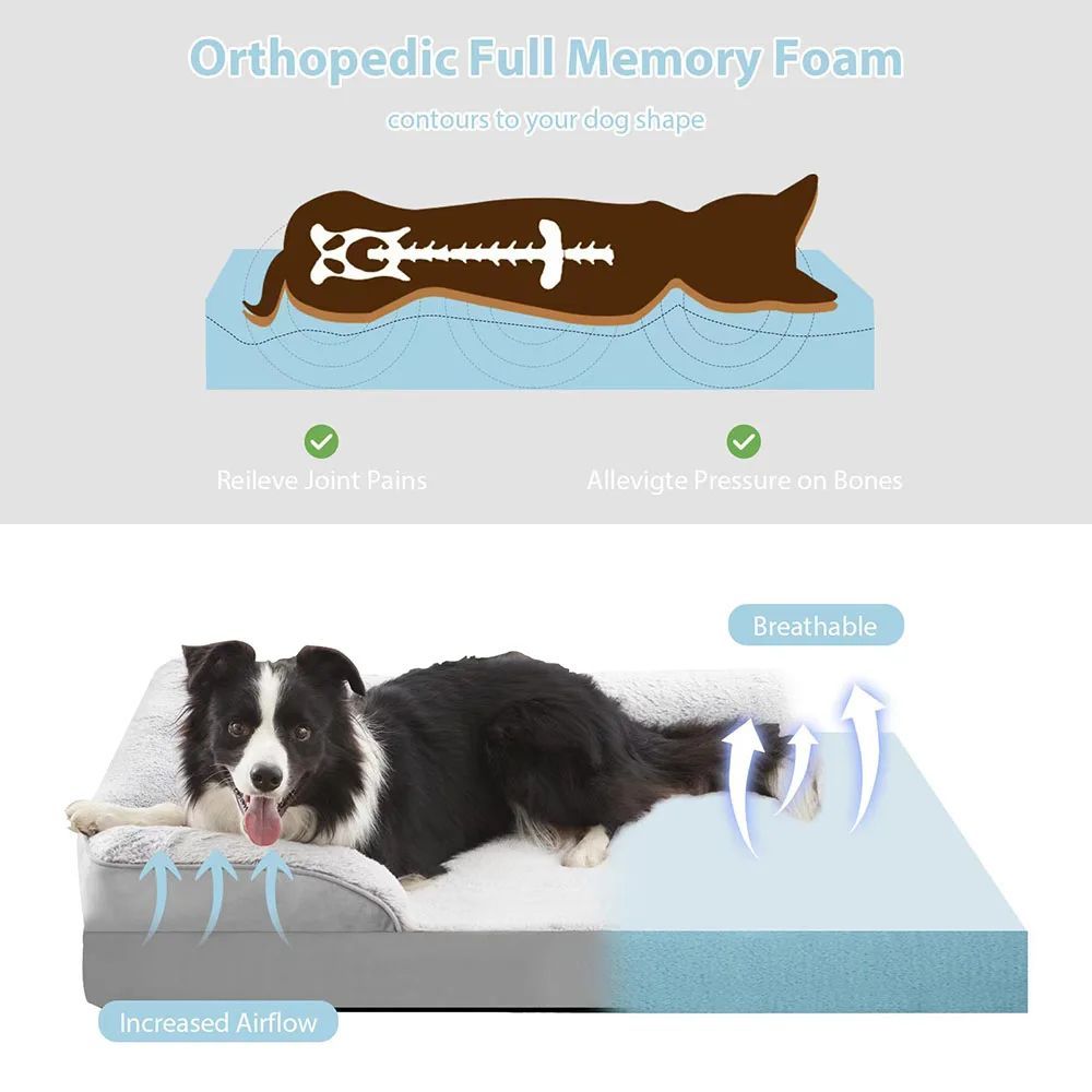 Cuscino Ortopedico per Cani – Comfort e riposo di qualità 🐶🛏